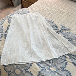 J. Crew 100% Cotton Women's Midi Skirt  NWT